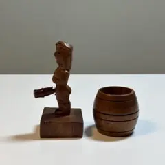 ビヨーンとなるオブジェ プリミティブアート アフリカ 民族 ミッドセンチュリー