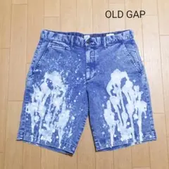 オリジナル OLD GAP ギャップ ハーフパンツ カスタム ペイント 32