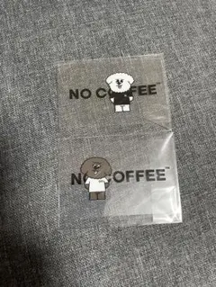 【新品未開封】NO COFFEE ステッカー 2種