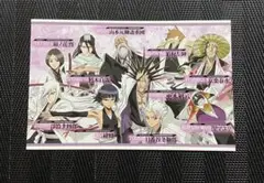 BLEACH イラストシート 日番谷冬獅郎 浮竹 京楽 朽木白哉 卯ノ花