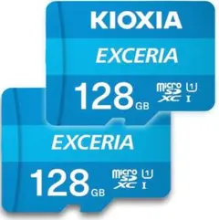 microSDカード マイクロSDカード 128GB キオクシア 2枚