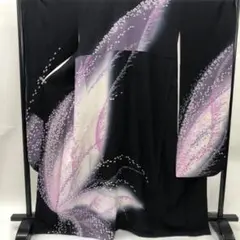 BY1622 絞り 暈し 桜 振袖 襦袢付き 大人