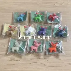 イワコー iwako おもしろ消しゴム レアカラー クリスマス トナカイ 10種