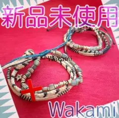 wakami × BEAMS / 別注 ビーズ ブレスレット 3連 1セット