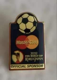 MasterCard 2002 FIFAワールドカップ ピンバッジ