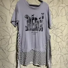 スカラー　半袖　チュニック