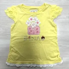 ミキハウス★リーナちゃんTシャツ100難あり