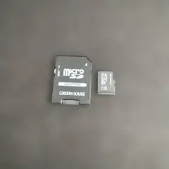 GREEN HOUSE MicroSDメモリーカード + アダプター
