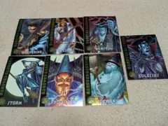fleer ultra X-MEN haunted mansion 7枚セット