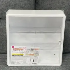 壁にも付けられる　コレクションボックス　30×30×9cm サイズ：大