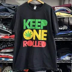 USA古着 マリファナ プリントTシャツ