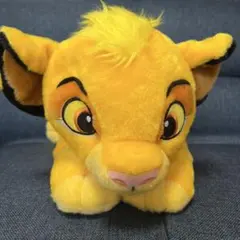 ディズニー　ライオンキング　シンバ　ぬいぐるみ