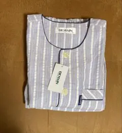 半袖　メンズ　パジャマ　綿100% M 前開き