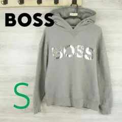 BOSS●ヒューゴボス ＜デカロゴ・裏起毛・パーカー＞M2057y