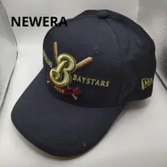 ◆1049 NEWERA　横浜ベイスターズ　ネイビー　アジャスタ