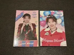 正鋳真優　AKB48 匿名配送　ステッカー２枚セット　ツアー愛知