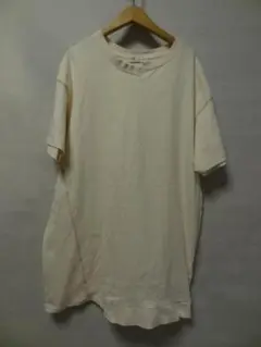 アースearth music&ecologyレディース半袖Tシャツ クリーム色F