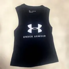 UNDER ARMOUR ノースリーブタンクトップ YSM 黒