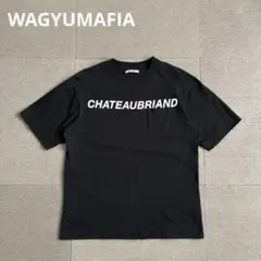 WAGYUMAFIA シャトーブリアン ロゴ Tシャツ 黒 S