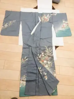 正絹 訪問着(シミあり)
