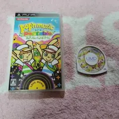 PSPソフト(ポップンミュージックポータブル1、2)