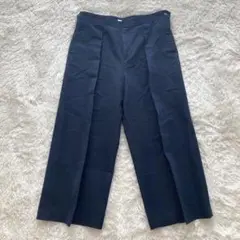 Ballsey タックワイドパンツ　ガウチョ　センタープレス　クロップド