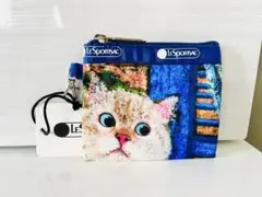 レスポートサック NEWNEW 猫柄 小銭入れ