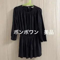 ワンピース ボンポワン 6歳 チュニック 紺色