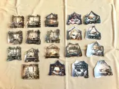 コラージュ素材インテリア ステッカー　シールセット