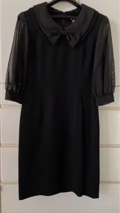 YUKI TORII ブラックフォーマル ワンピース 9号 喪服 礼服