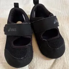 最終値下　asics スクスク　サンダル　13.5cm ブラック