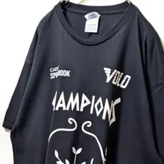 デルタ シーザーズ ブックチャンピオンズ Tシャツ ブラック黒XL古着