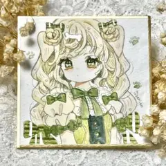 【透明水彩】ゴールデンレトリバーちゃん【豆色紙】