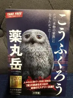 【PRペーパー】こうふくろう （薬丸岳）※本ではありません