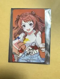 アイマス 学マス アトレアイマスショップ ブロマイド 花海咲季 箔押し レア