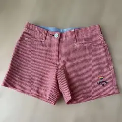 【美品】Callaway レディース ギンガムチェックパンツ　SS