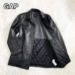 美品✨OLD GAP ラムレザージャケット カーコート キルティング S レザー 2025年最新】OLD gap レザー カーコート xsの人気アイテム