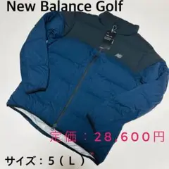 【新品、未使用】ニューバランスゴルフ ダウンジャケット メンズ サイズ:5(L)