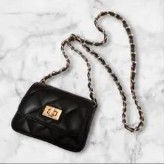 【Maison Vincent】ミニショルダーバッグ♥️ブラック