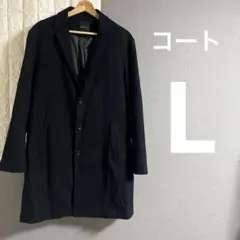 RAGEBLUE ネイビー チェスターコート L