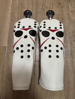 ホッケーマスク風 ヘッドカバー ユーティリティ用