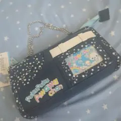 あわわちゃん　ダブルファスナーペンケース