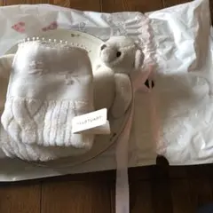 JILL STUART ホワイトタオル・ぬいぐるみ・ボウルセット