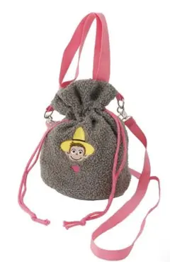 新品　おさるのジョージ　ボア2WAYバッグ　ユニバ　USJ