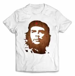 【優良在庫 】シルエット チェゲバラ 木 Tシャツ メンズ レディース プリント