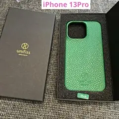 iPhone 13Pro ワイヤレス充電対応 高級 シュリンク PU レザー