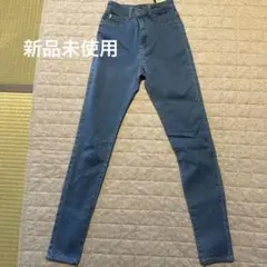 最終値下げ　未使用　Bershka スキニーデニム 青
