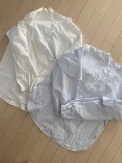 GU フリルブラウス2点セット　Mサイズ