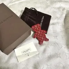 美品★ ルイ•ヴィトン ブローチ モノグラム テディベア M64939