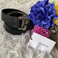 blamink カウブラックナローベルト ナローベルト（BLACK）